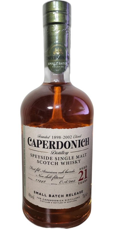 Caperdonich 21 år